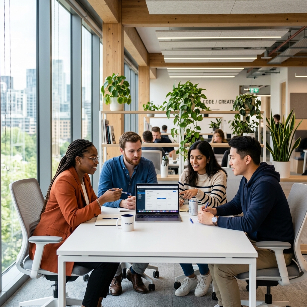 The FindADrivingSchool team working together